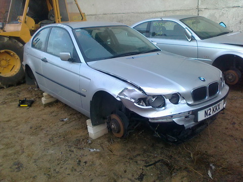 Used Car Parts BMW 3-SERIES 2002 1.8 Mechanical Hatchback 2/3 d.  2012-04-04